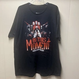 In This Moment "Kiss Of Death" 2023 Tour T-Shirt Schwarz 2XL Damen NEW OLD STOCK - Bild 1 von 7
