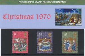 GB 1970 CHRISTMAS LISLE PSALTER SEASON PRIVATE PRESENTATION PACK SG 838 840 - Bild 1 von 6