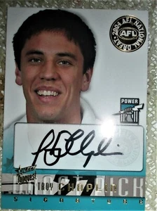 AFL Select Conquest Draft Pick Signature Troy Chaplin (P.A.) DS15 # 031 - Picture 1 of 2