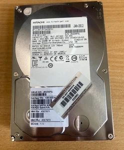 HITACHI 1TB HUA722010CLA330 3.5" 7.2K SATA Hard Drive - 0F11387 - Picture 1 of 4