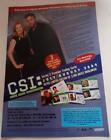 CSI Series 2/ Miami TV Trading Cards Sell Promotional Sheet  (Strictly Ink 2004)