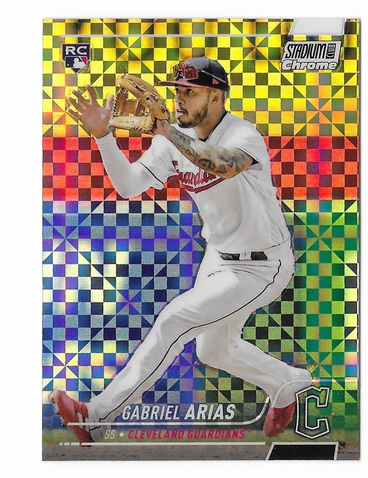 GABRIEL ARIAS RC 2022 TOPPS STADIUM CLUB CHROME X-FRACTOR #339 - Image 1 of 1