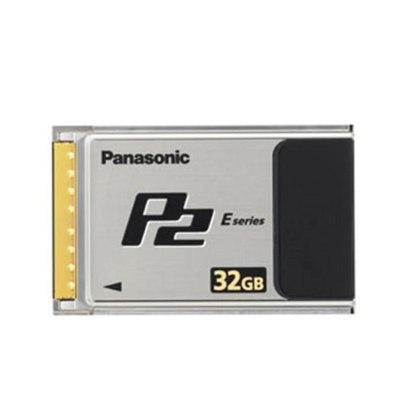 Panasonic 32GB P2 Card  AJ-P2E032XG  E-Series P2 Card Panasonic 32GB SDHC Card - Image 1 of 1