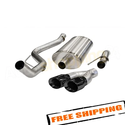 CORSA 14387BLK Sport CatBack Exhaust for 2011-2014 Ford F-150 Raptor 6.2L V8 - Imagem 1 de 2