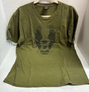 HALO Undeafeted United Nations Space Command Mens Short Sleeve Large T-Shirt - Picture 1 of 5