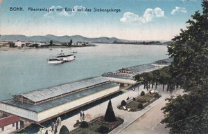 AK 1924 Deutsches-Reich Bonn Rheinanlage Blick auf Siebengebirge Panorama top !! - Bild 1 von 2