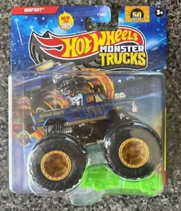 HOT WHEELS MONSTER TRUCKS 2025 BIGFOOT 50TH ANNIVERSARY LEADING LEGENDS - Picture 1 of 9