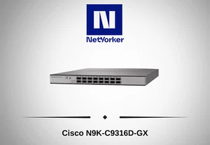 Cisco Nexus N9K-C9316D-GX 16-Port 400G QSFP-DD 9K Switch -Same Day Shipping - Picture 1 of 5