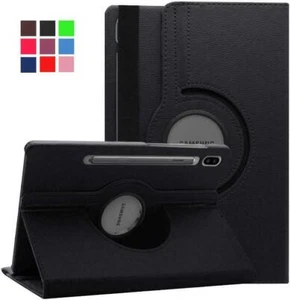 Funda protectora de cuero giratoria 360 para Samsung Galaxy Tab S9 FE Plus SM-X610 SM-X616B - Imagen 1 de 3