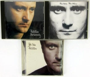 Paquete de 3 CD de Phil Collins - Valor nominal / Ambos lados / Pero álbumes serios - Imagen 1 de 6