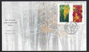 Canada FDC 2003 National Tree Emblems Canada & Thailand sc#2001a  [v2] - Picture 1 of 1
