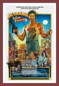 Póster de la película Big Trouble in Little China A1 A2 A3 - Imagen 1 de 1