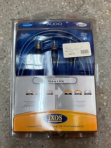 NEW IXOS XHK235-500 Studio Audiophile High Performance RCA 5M 16.5 FT Cable - Picture 1 of 4
