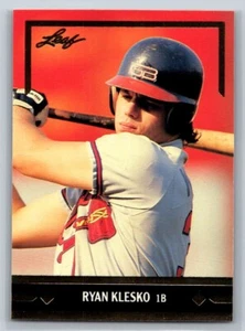 1991 Leaf Ryan Klesko #BC21 - Picture 1 of 2