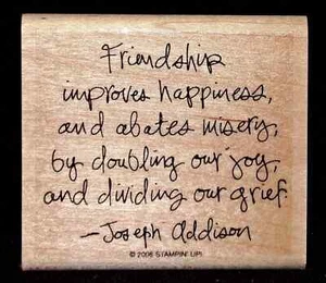 Frase de Amistad Difícil de Encontrar Conjunto de Flores de Amistad Difícil de Encontrar de Estampación - Imagen 1 de 3