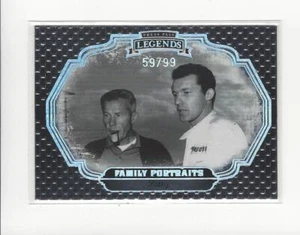2009 Press Pass Legends retratos familiares holofoil #FP20 familia pequeña/99 - Imagen 1 de 1