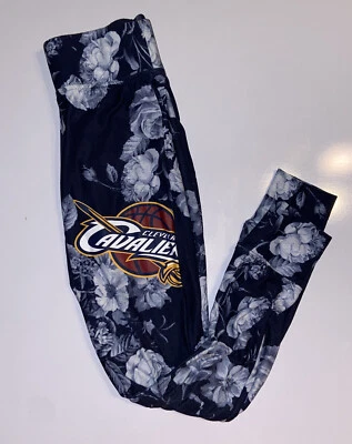 NBA Cleveland Ohio Cavaliers Women’s Leggings Tights XS Basketball Cheerleaders - Image 1 of 3