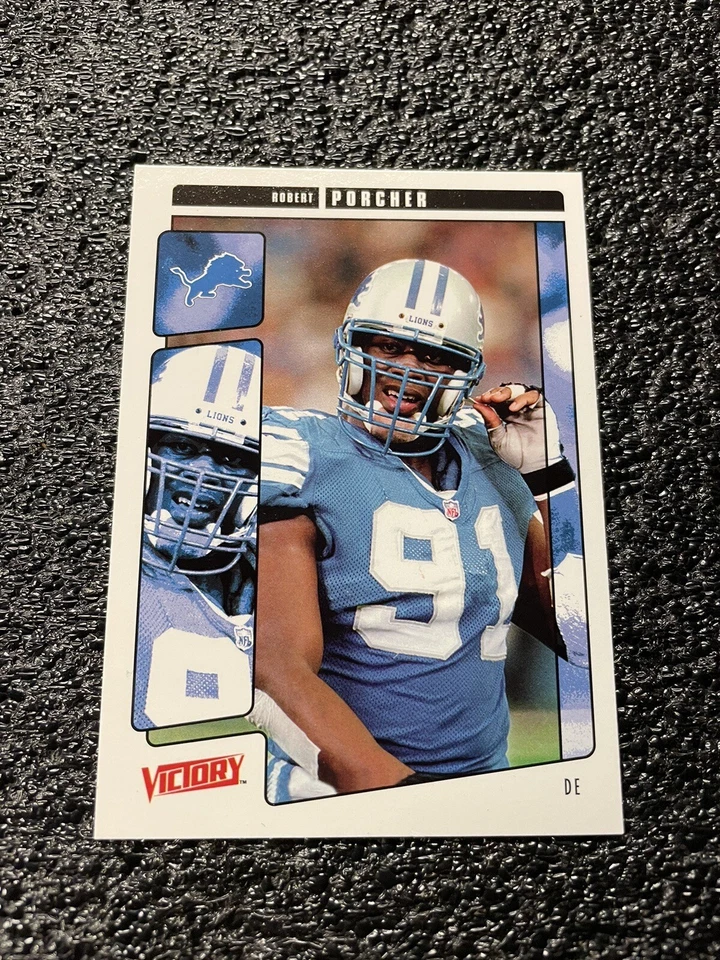 2001 Upper Deck Victory Football Card #120 Robert Porcher - Image 1 of 2