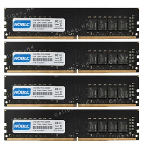 New 128GB 4X32GB DDR4-25600 3200Mhz UDIMM 288P NON ECC Unbuffered Desktop Memory - Picture 1 of 4
