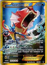 Pokemon TCG Gyarados EX 123/122 XY BREAKpoint Full Art Secret Holo Rare Card MP