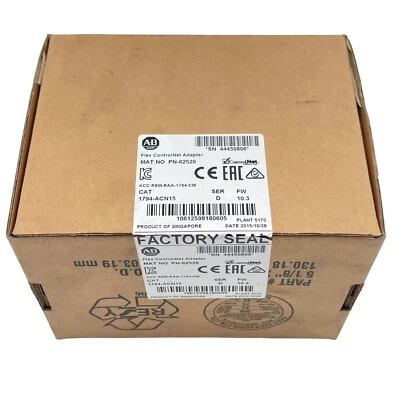 NEW Allen Bradley 1794-ACN15 /D Flex I/O ControlNet Adapter - Image 1 of 2