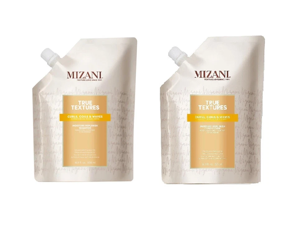 Mizani True Textures Moisture Replenish Shampoo & Conditioner 16.9oz Duo Set - Image 1 of 1