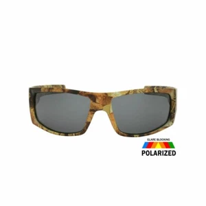 Big Buck Special Edition Sunglasses Polarized Glare Blocking Brown Camo Style - Picture 1 of 2