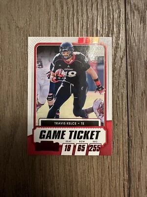 2021 Panini Contenders Draft Picks - #28 Travis Kelce - Image 1 of 2