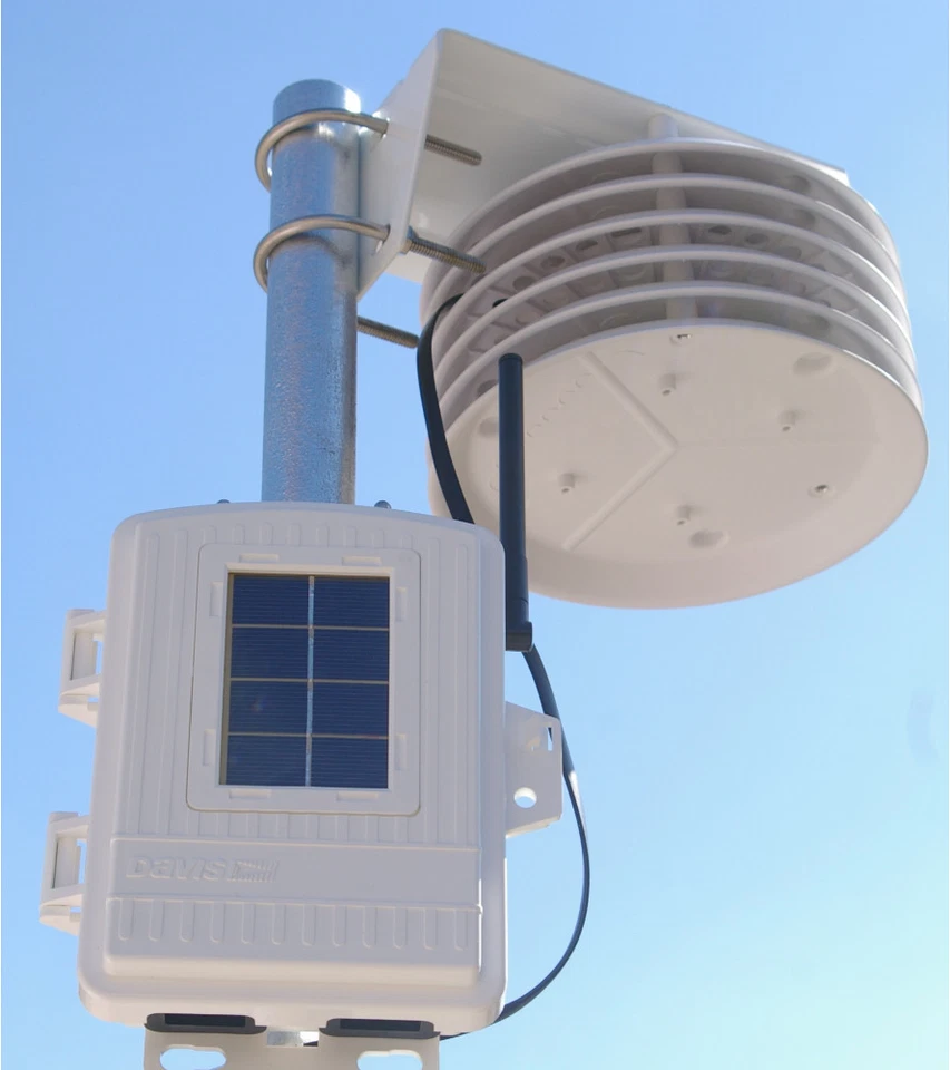Davis 6382 Plus Solare Temperatura Umidità Radio Stazione Meteo Accessori - Immagine 1 di 1