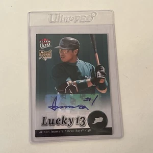 2007 Fleer Ultra Lucky 13 Auto Akinori Iwamura #243 Rookie RC - Picture 1 of 2