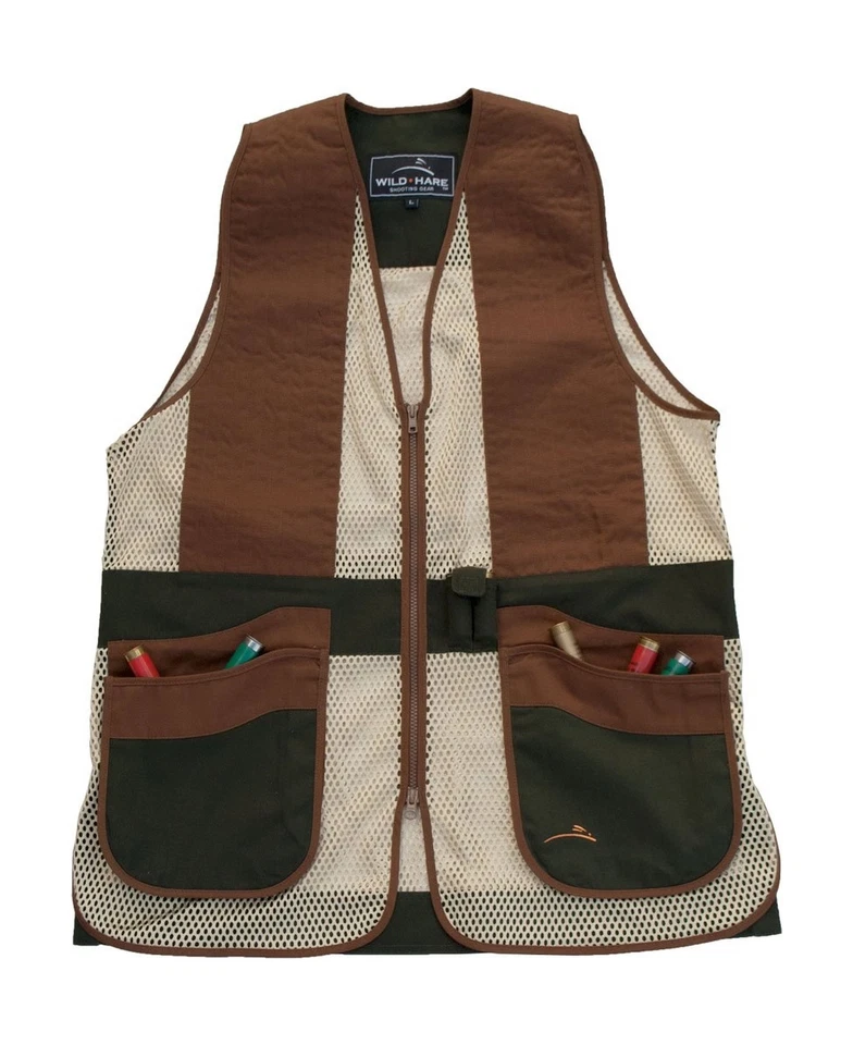 Wild Hare Shooting Gear Primer Shooting Vest Primer Mesh Shooting Vest, Silve... - Image 1 of 1