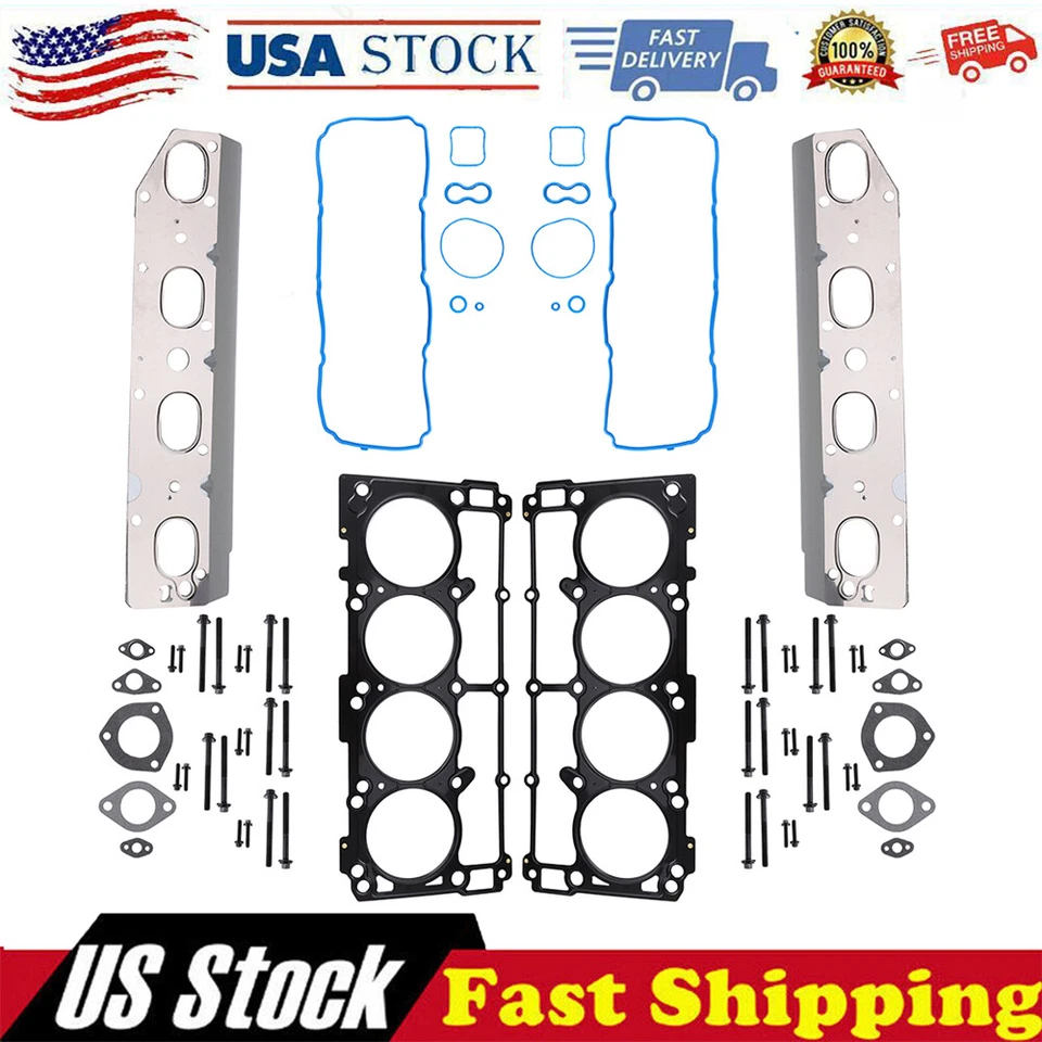 Head Gasket Set Bolts VIN T For 2009-2015 Chrysler Dodge for Jeep Ram 1500 2500 Foto 1 de 4