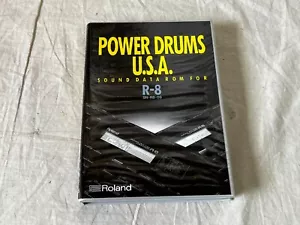 Roland SN-R8-09 POWER DRUMS USA ROM CARD w/ box for R8 R-8 MKⅡ - Picture 1 of 2