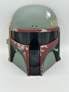 Casco electrónico Star Wars Boba Fett 2009 Hasbro sin antena ni correa - Imagen 1 de 5