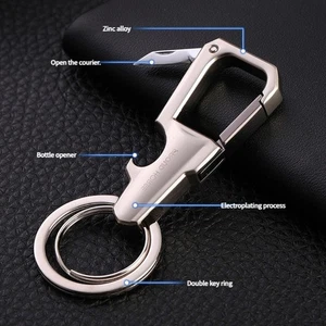 Multifunctional Keychain for Men Waist Hanging Alloy Key Chain Christmas Gift - Picture 1 of 10