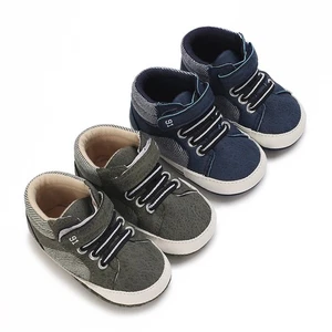 Baby Kleinkind klassische Canvas Baby Schuhe Junge Mädchen weiche Sohle Größe 1 & 3 (0-18 Monate) - Bild 1 von 16