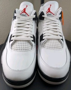 Size 10.5 - Air Jordan 4 Retro OG 2025 White Cement (FV5029-100) - Picture 1 of 7