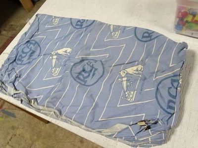 Vintage RCA Radio Television Nipper Dog Advertising Fabric Curtains 45" x 356" - Image 1 of 4