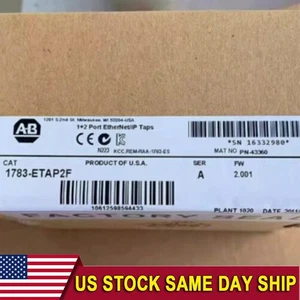 Nuovo AB 1783-ETAP2F Stratix 5950 EtherNet/IP rubinetto 1783ETAP2F esentasse USA - Foto 1 di 6