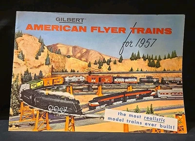 CATÁLOGO GILBERT AMERICAN FLYER 1957 VINTAGE EN MUY BUEN ESTADO ORIGINAL REGIÓN ESTE D2006 Foto 1 de 4