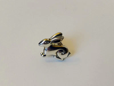 Заколка на лацкан JOHN HARDY китайский год кролика галстук серебро 925 пробы - Изображение 1 из 4