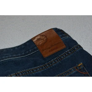 Tommy Bahama Jeans Mens Size 42 x 28 Short Length Classic Cotton Blend Blue - Picture 1 of 9