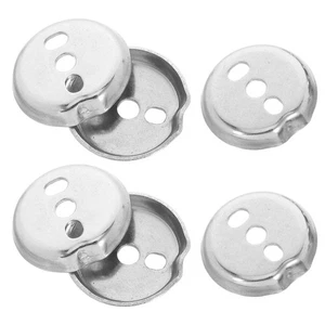  6 Pezzi Supporto Guarnizione Base Barra Asciugamani Accessori Ricambio Bagno - Foto 1 di 12