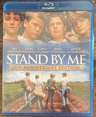 Stand by Me 25th Anniversary Edition Blu-Ray Wil Wheaton River Phoenix F3789 - Image 1 of 2
