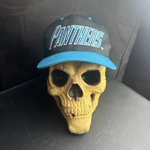 Vintage Carolina Panthers Mütze 90s Snapback Team NFL 100% Baumwolle Cap - Bild 1 von 9