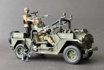 Ultimate Soldier 1:18 Navy SEAL M151A2 FAV Jeep Mutt тактический автомобиль Spec Ops - Изображение 1 из 4