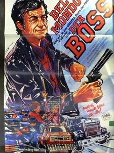 Der Boss - Jean-Paul Belmondo - Videoposter A1 84x60cm gefaltet (g) - Picture 1 of 1