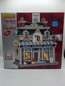LEMAX SIGNATURE COLLECTION GIGI'S FRENCH BAKERY Rare Mint Lighted W Box - Bild 1 von 10
