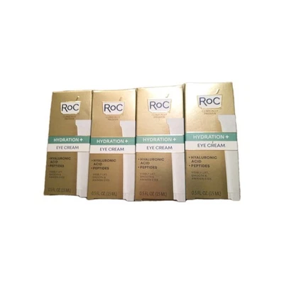 4 RoC Multi Correxion Hydrate and Plump Eye Cream with Hyaluronic Acid 0.5oz - Image 1 of 2