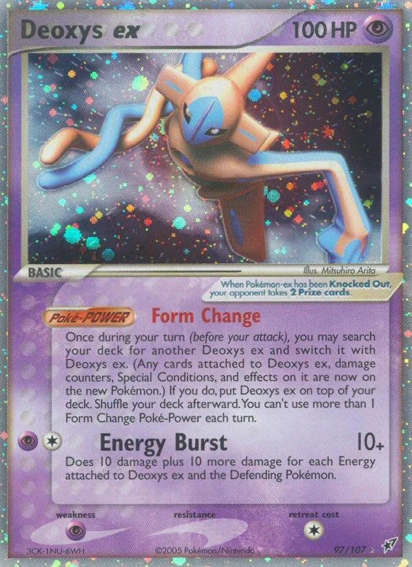 Pokemon Deoxys ex (97/116) Deoxys LP HOLO - Image 1 of 1